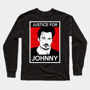 Justice for Johnny Depp ! Long Sleeve T-Shirt